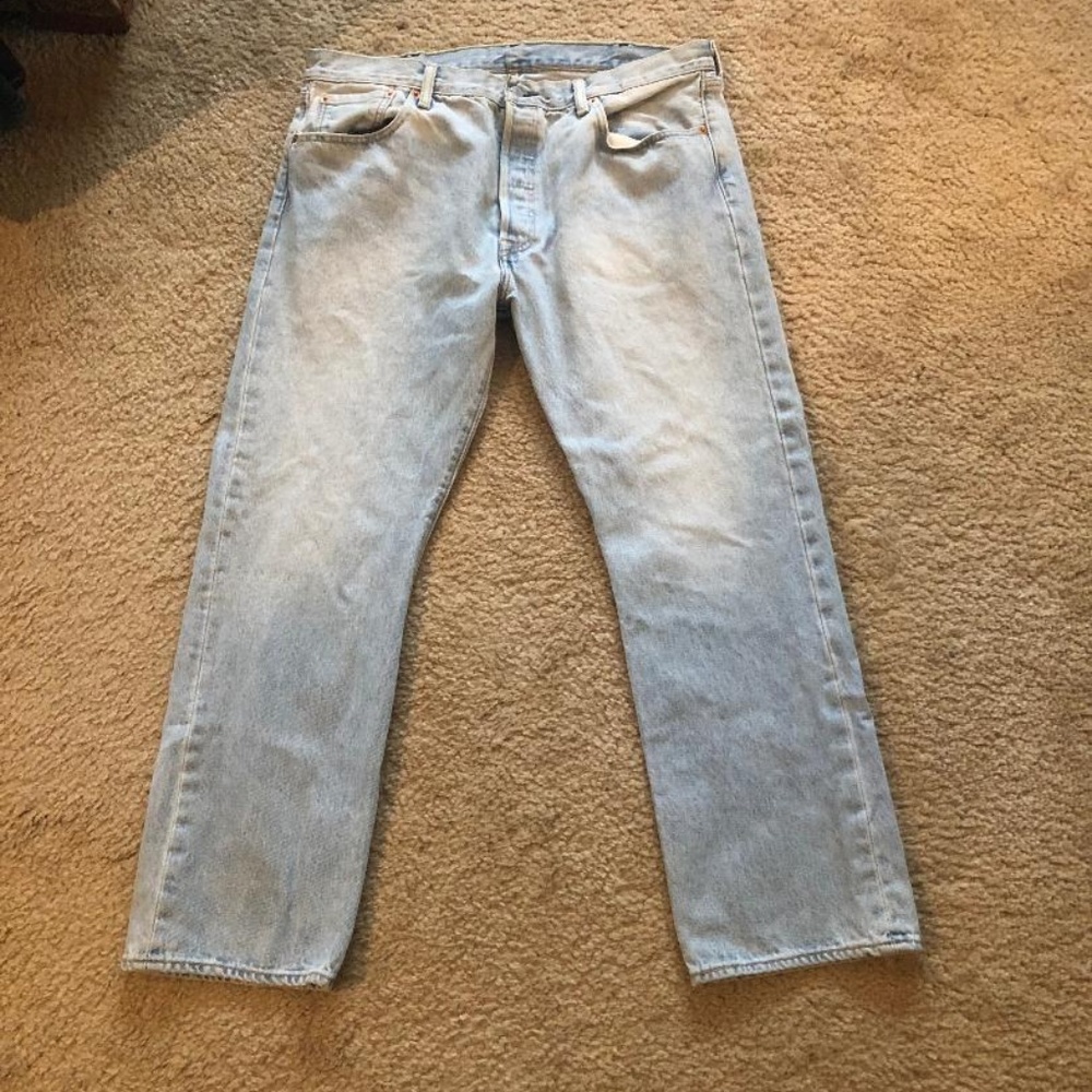 Levis 501 jeans 38x29